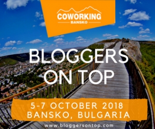JOIN US FOR #BLOGGERSONTOP – TRAVEL BLOGGERS WEEKEND IN BANSKO, BULGARIA (5-7.10)